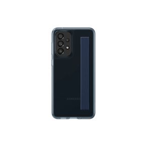 Capa Protetora Slim Strap c/ cinta fina Galaxy A33 5G Translúcida Preta