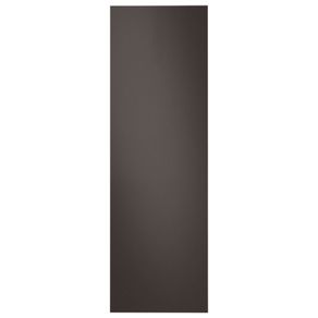 Painel único Bespoke em vidro Acabamento fosco brilhante Preto