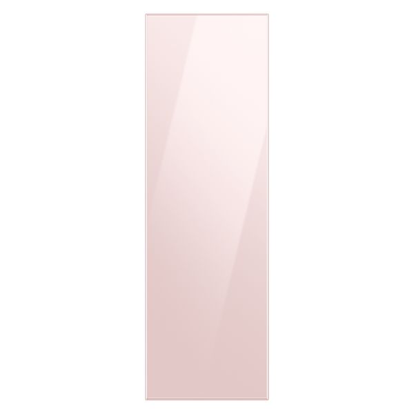 Painel único Bespoke em vidro Acabamento brilhante Rosa