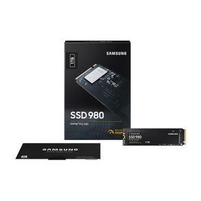 Memória Samsung SSD 1TB NVMe 980 M.2 V-NAND 1TB