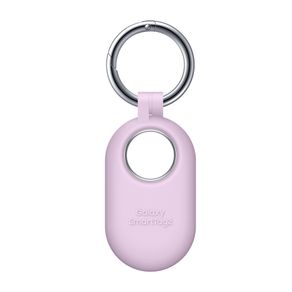 Capa Silicone com Chaveiro para Galaxy SmartTag2 Violeta