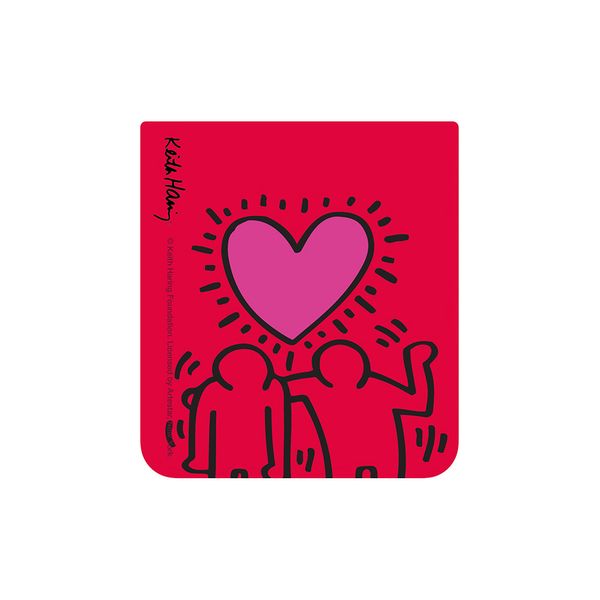 Cartão Flipsuit Keith Harring Vermelho