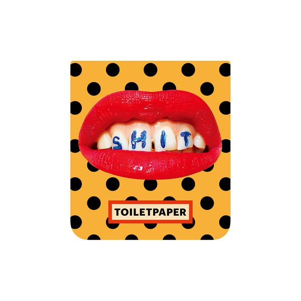 Cartão Flipsuit TOILETPAPER Amarelo