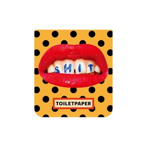 Cartão Flipsuit TOILETPAPER Amarelo