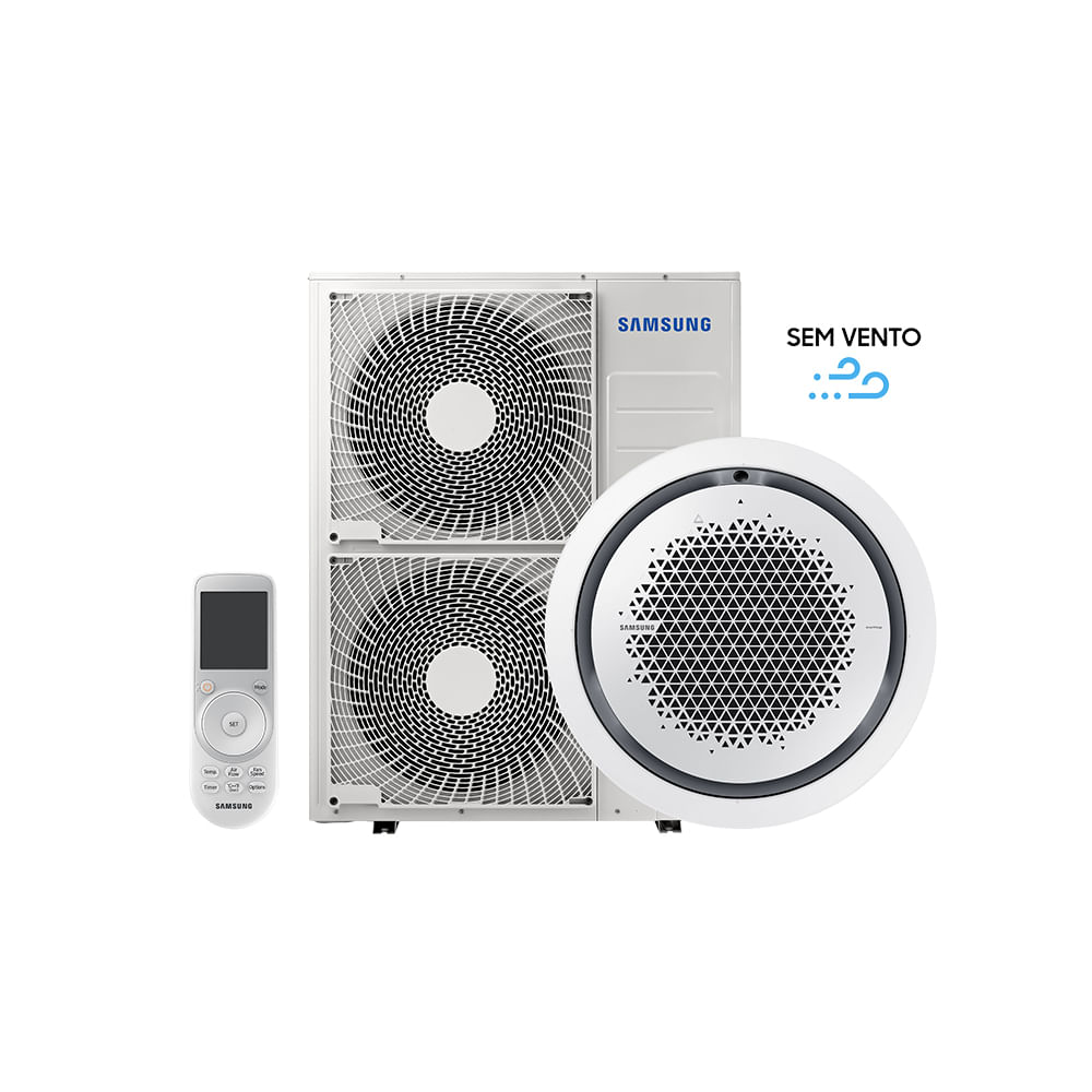 Ar Condicionado Inverter Cassete 360 WindFree com WiFi 53.000 BTUs Quente / Frio 220V