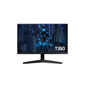 Monitor Gamer Samsung T350 22" FHD, Tela Plana, 75Hz, 5ms, HDMI, FreeSync, Game Mode Azul Escuro