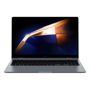 Imagem Notebook Samsung Galaxy Book4 360, Windows 11 Home, Intel® Core™ i5 , 16GB, 512GB SSD, 15.6'' Full HD AMOLED, 1.46 kg Grafite