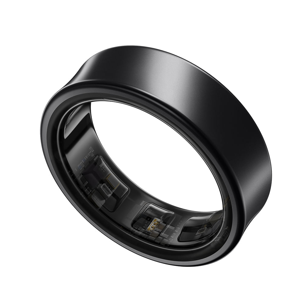 Samsung Galaxy Ring, Monitor de treino, Rastreador de sono, Bateria de até 7 dias, Material em titânio, Tamanho 06 Titânio Preto