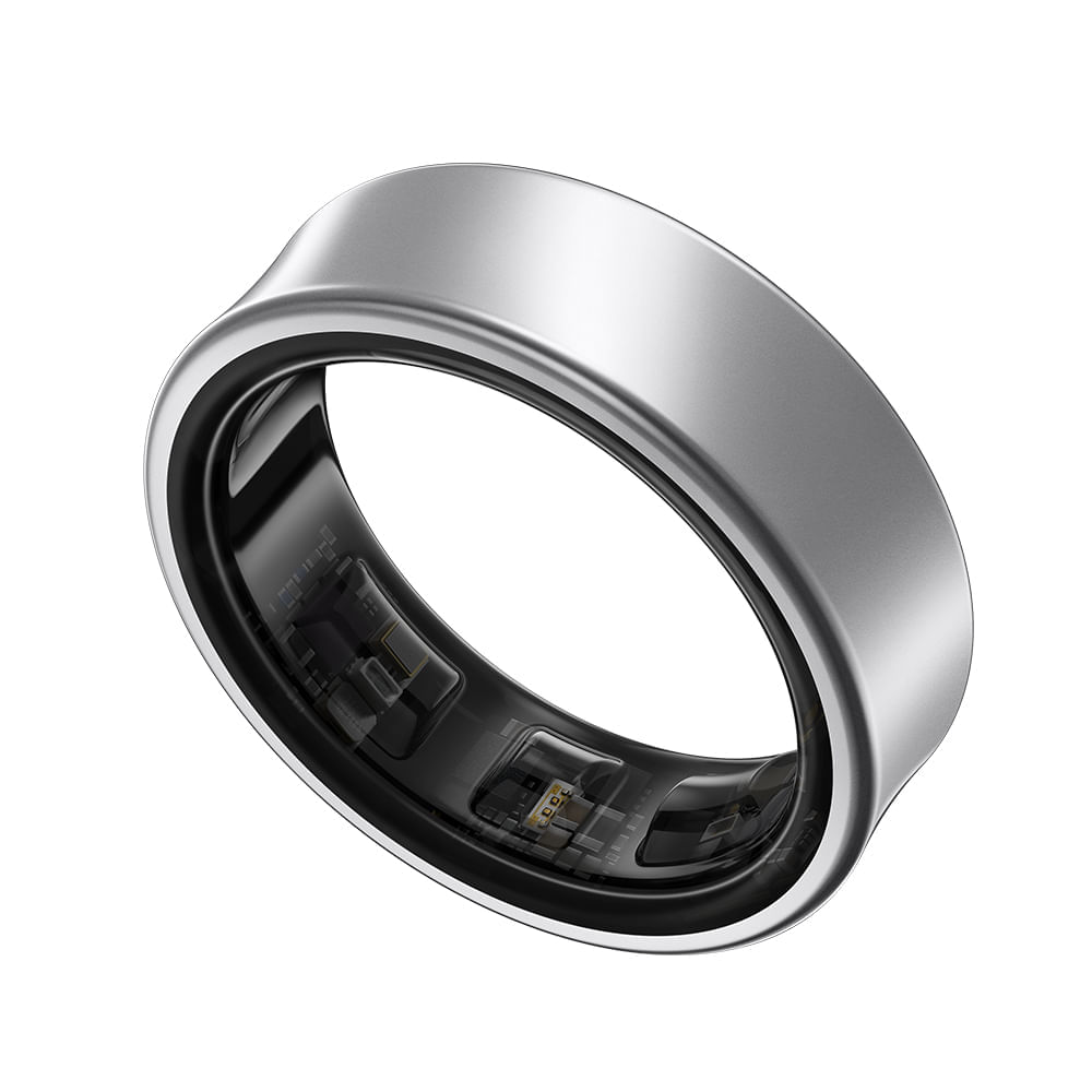 Samsung Galaxy Ring, Monitor de treino, Rastreador de sono, Bateria de até 7 dias, Material em titânio, Tamanho 08 Titânio Prata