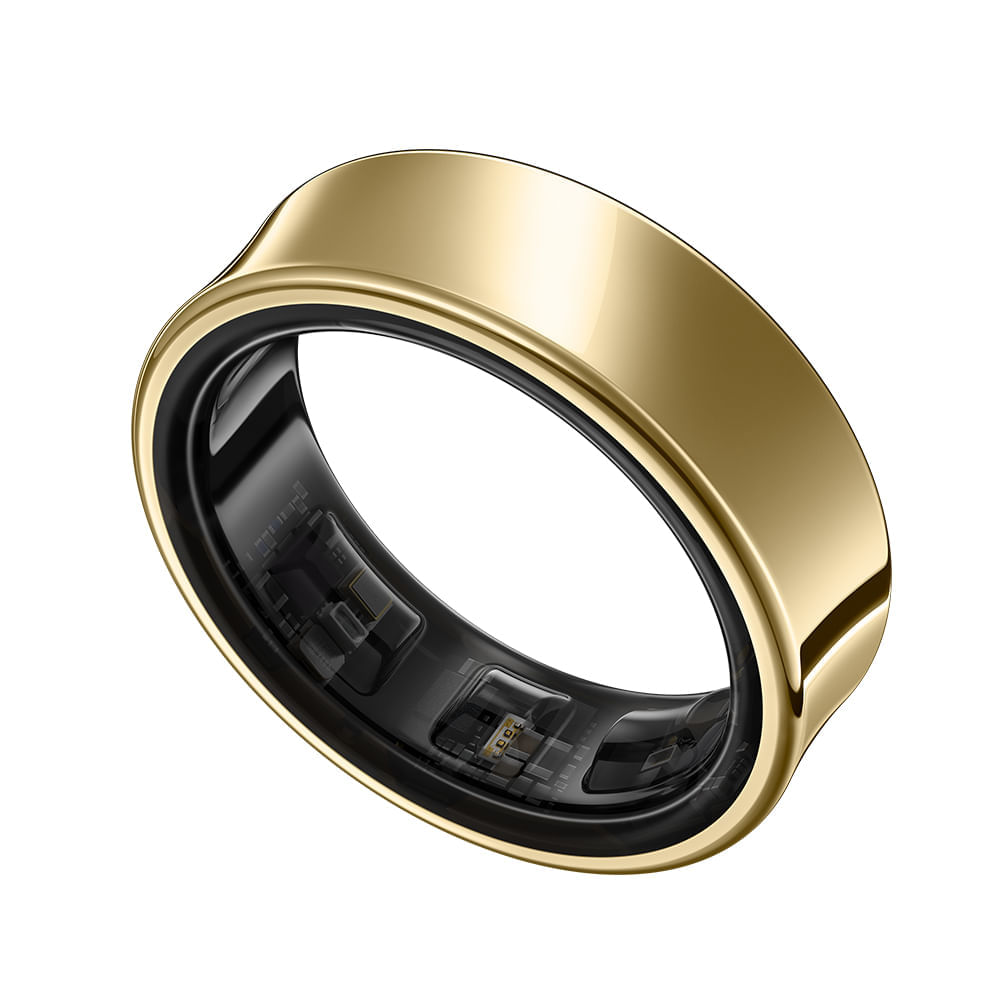Samsung Galaxy Ring, Monitor de treino, Rastreador de sono, Bateria de até 7 dias, Material em titânio, Tamanho 13 Titânio Dourado