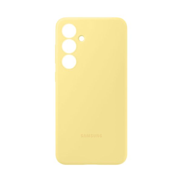 Capa Protetora Silicone Galaxy S24 FE Amarela