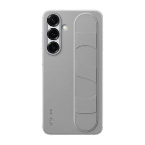 Capa Protetora Silicone com Cinta Galaxy S25+ Cinza
