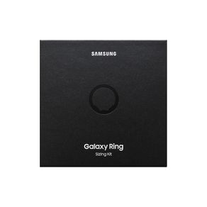 Kit Medidor do Galaxy Ring, Kit com 11 opções de tamanhos para escolher o novo Galaxy Ring Preto