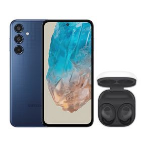 M35 5G (256GB) - Azul Escuro + Galaxy Buds FE - Grafite Combo