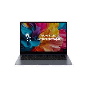 Imagem Notebook Samsung Galaxy Book4 Pro, Windows 11 Home, Intel® Core™ Ultra 5 125H, 16GB, 512GB SSD, 14'' Full HD AMOLED, Touchscreen, 1.23 kg Grafite