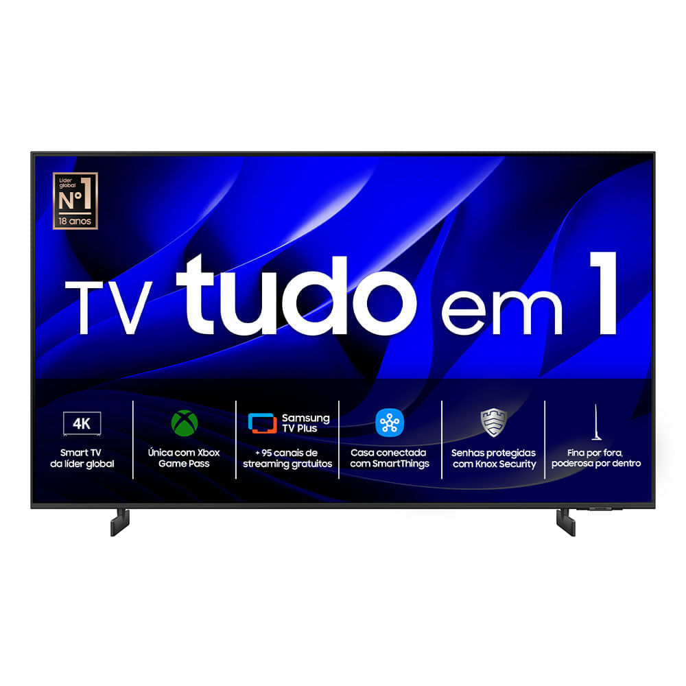 Samsung Smart TV 43" Crystal UHD 4K 43DU8000 2024, Painel Dynamic Crystal Color, Alexa built in 43"