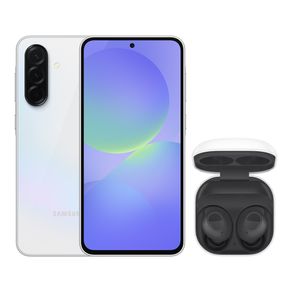 A36 5G (256GB) - Branco + Galaxy Buds FE - Grafite Combo