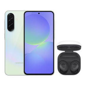 A36 5G (128GB) - Verde + Galaxy Buds FE - Grafite Combo