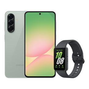 A56 5G (128GB) - Verde + Galaxy Fit3 - Grafite Combo