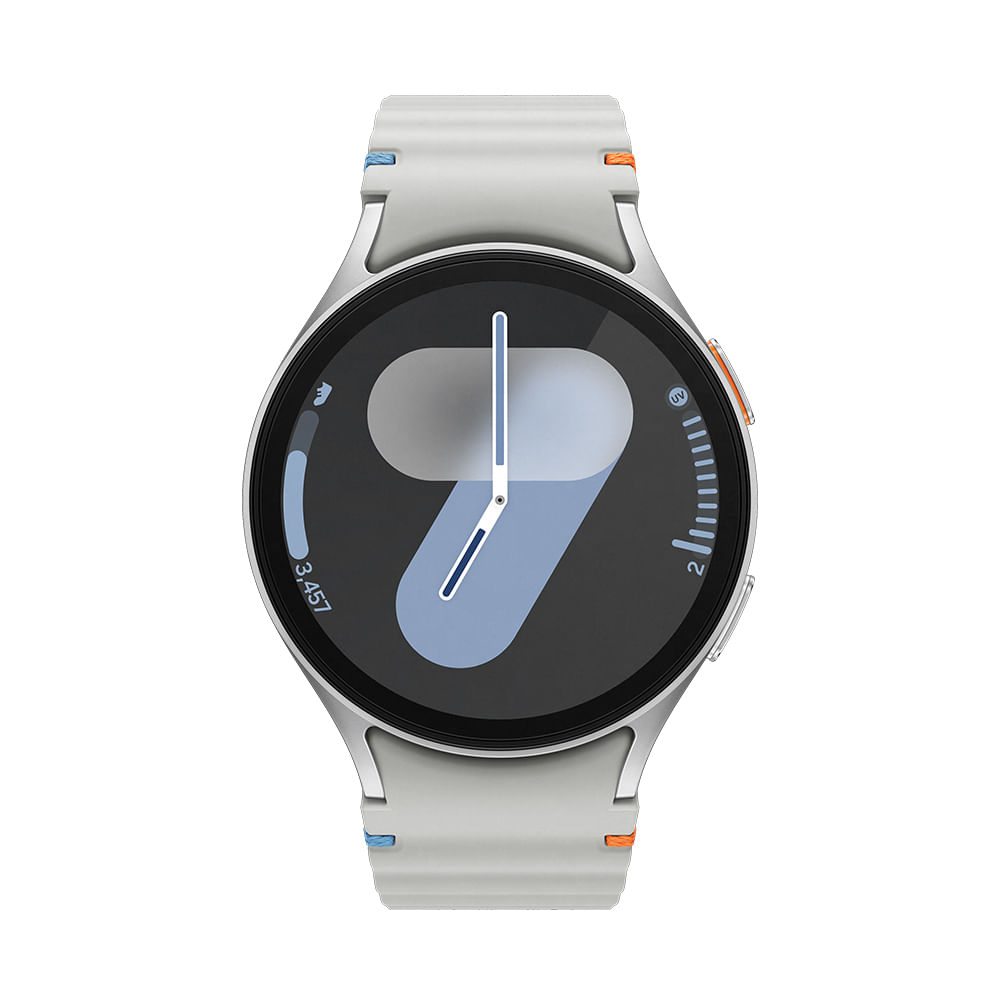 Samsung Galaxy Watch7 Smartwatch 44mm Bluetooth, Galaxy AI, Tela em Cristal de Safira Prata