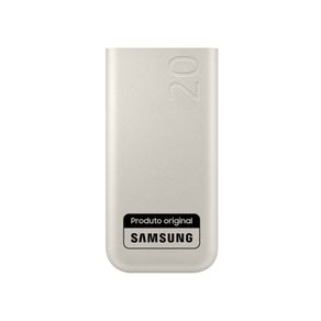 Bateria Carregador Portatil 3x USB-C 20000mAh Super Rapida 45W Bege