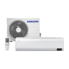 Ar-condicionado Split Inverter Samsung WindFree Connect Sem Vento 22.000 BTUs Quente e Frio AR24BSEAAWKNAZ 220V Branco
