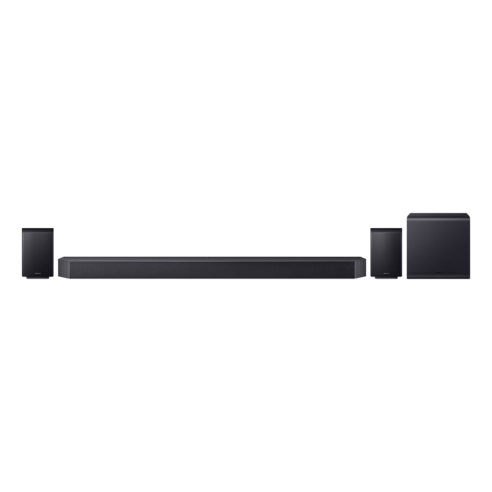 Soundbar Série Q HW-Q990F 11.1.4 canais Subwoofer e Caixas traseiras 2025 Titan Black