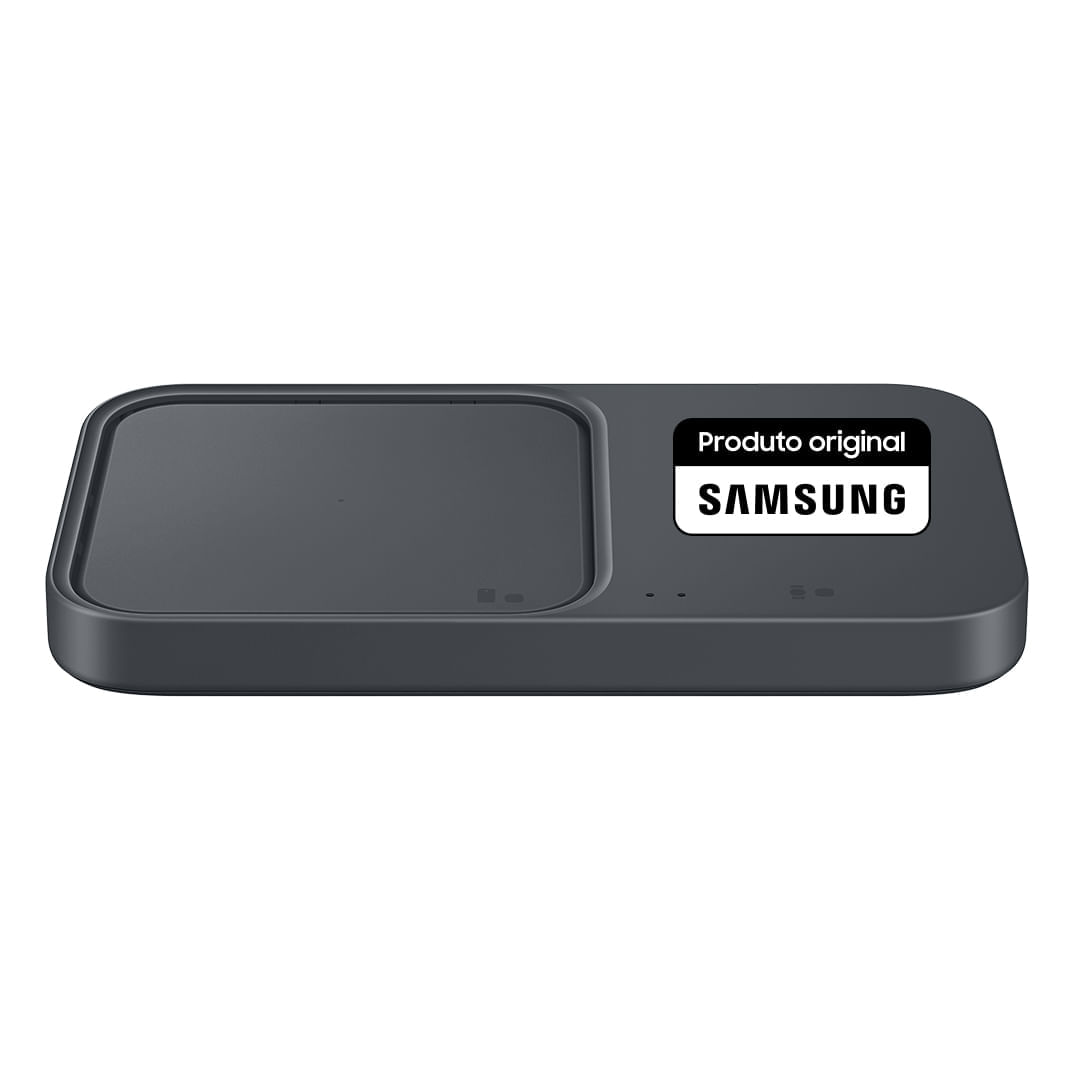 Carregador Rápido Sem Fio 15W Duo Pad (sem carregador e cabo USB) Preto