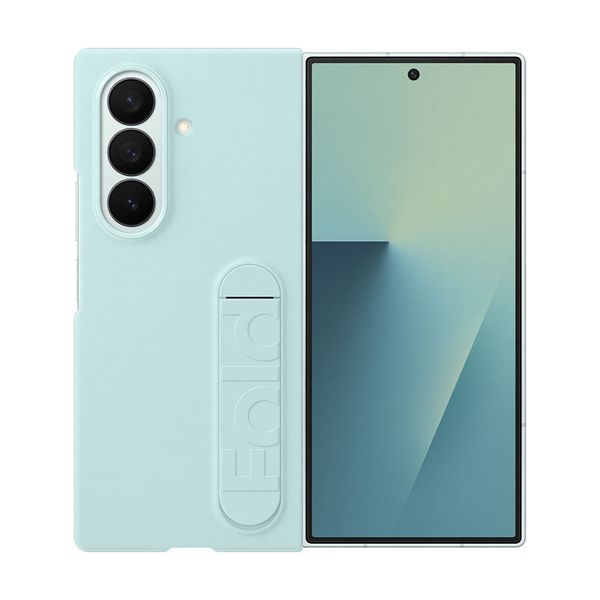 Capa Protetora Silicone Galaxy Z Fold7 Verde