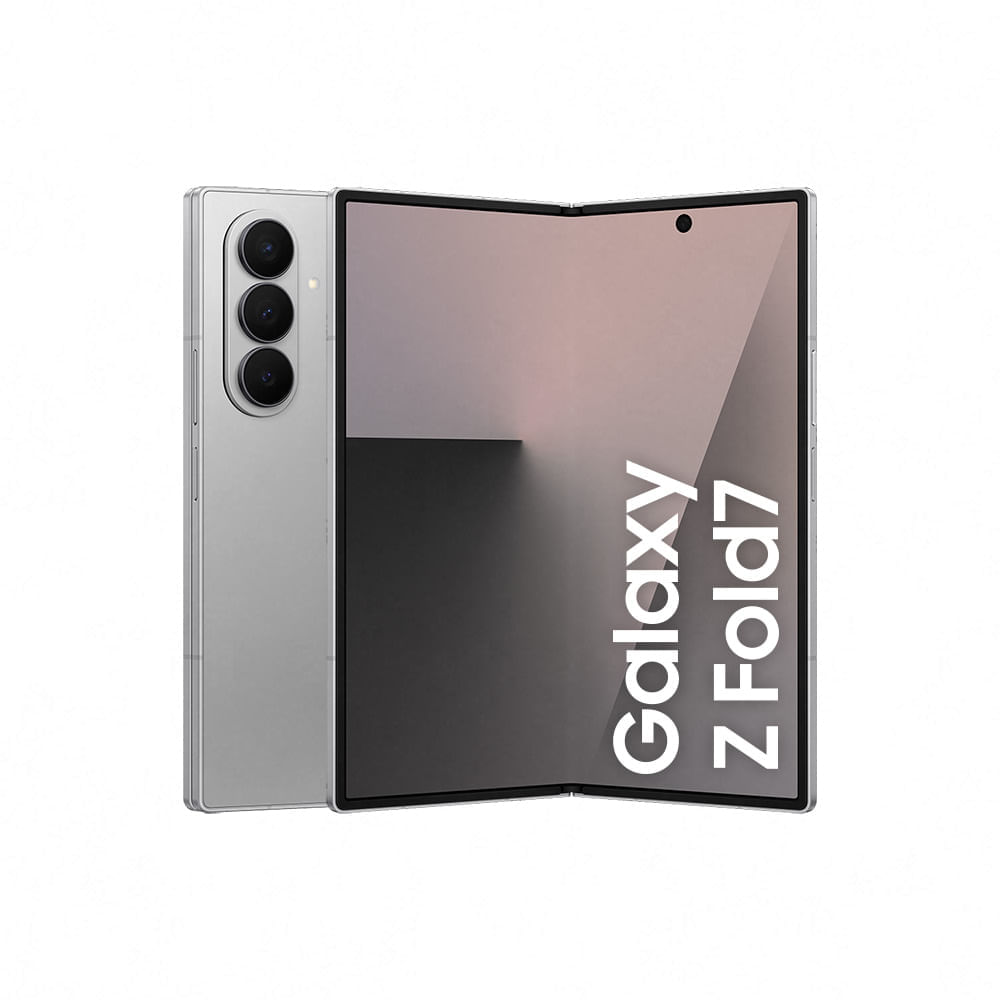 Celular Samsung Galaxy Z Fold7 512GB, 12GB RAM, Tela 8.0" + 6.5", Câmera Traseira 200+12+10MP, Frontal 10+10MP Prata