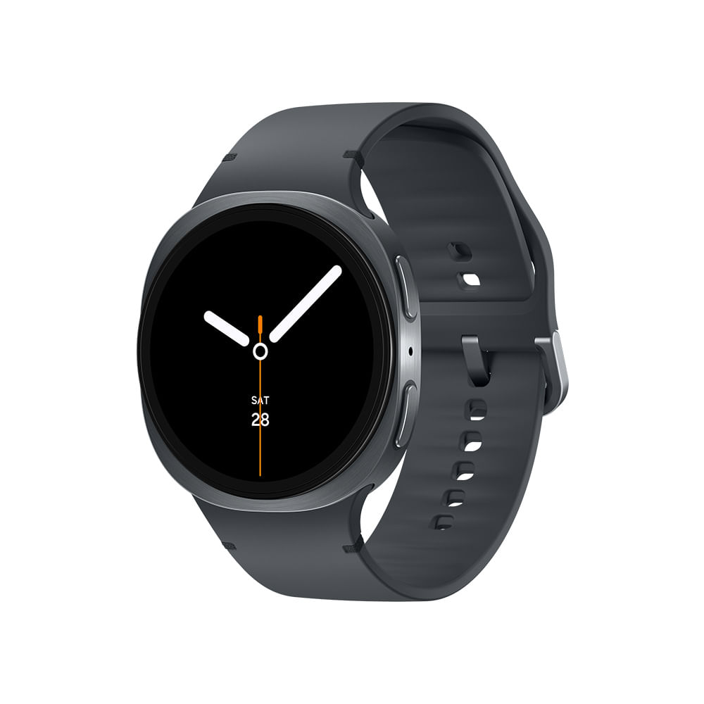 Samsung Galaxy Watch8 Smartwatch 44mm LTE, Galaxy AI, Tela em Cristal de Safira Grafite