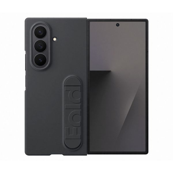 Capa Protetora Silicone Galaxy Z Fold7 Preto