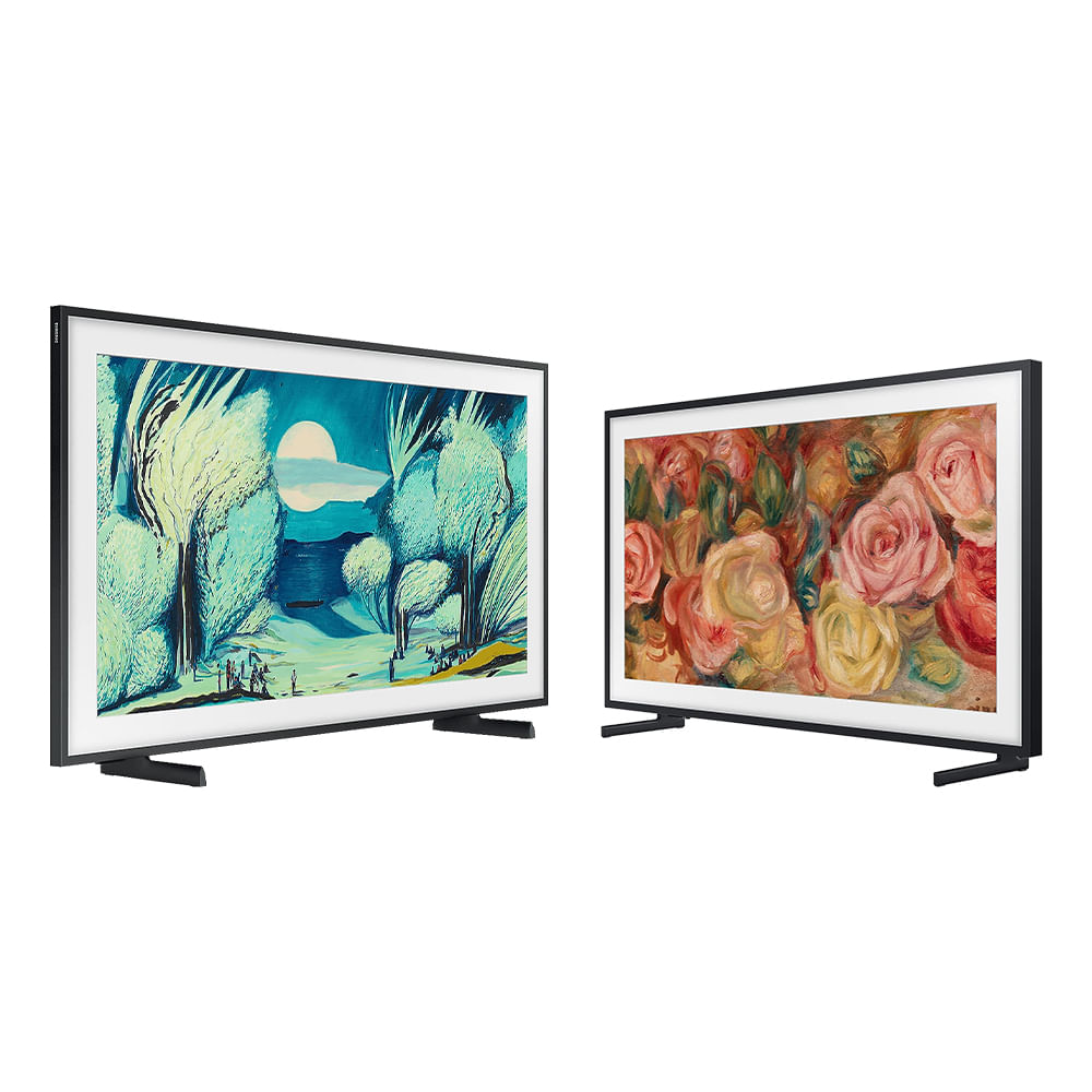 Samsung Vision AI TV 50" The Frame 4K LS03F 2025 + Samsung Smart TV 32" QLED The Frame 2023 LS03C Combo