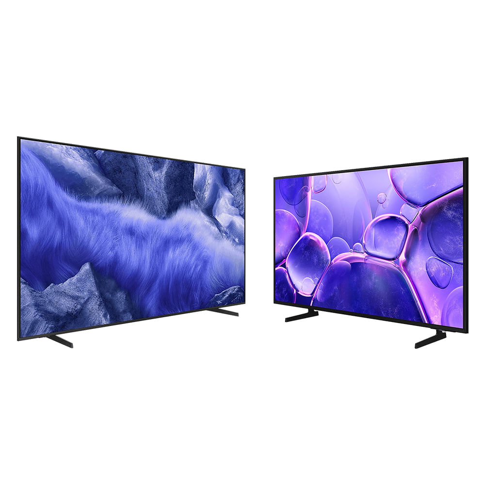 Samsung Vision AI TV 65" QLED 4K QEF1 2025 + Samsung Smart TV 43" Crystal UHD 4K U8600F 2025 Combo