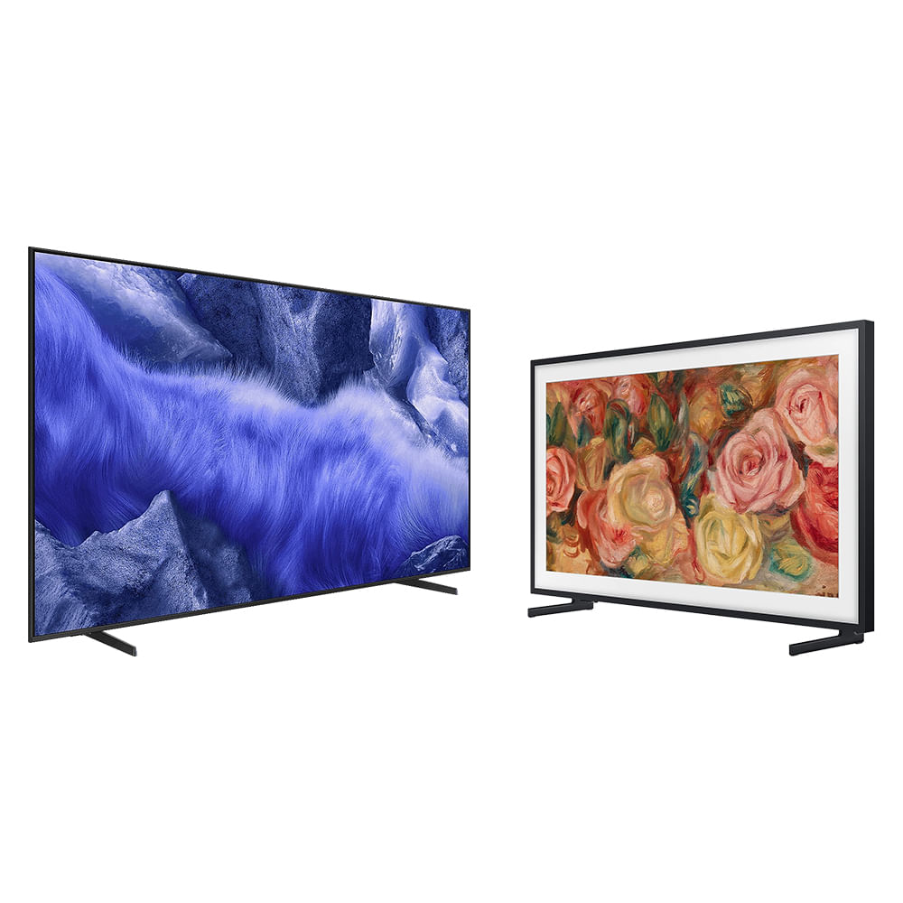Samsung Vision AI TV 65" QLED 4K QEF1 2025 + Samsung Smart TV 32" QLED The Frame 2023 LS03C Combo