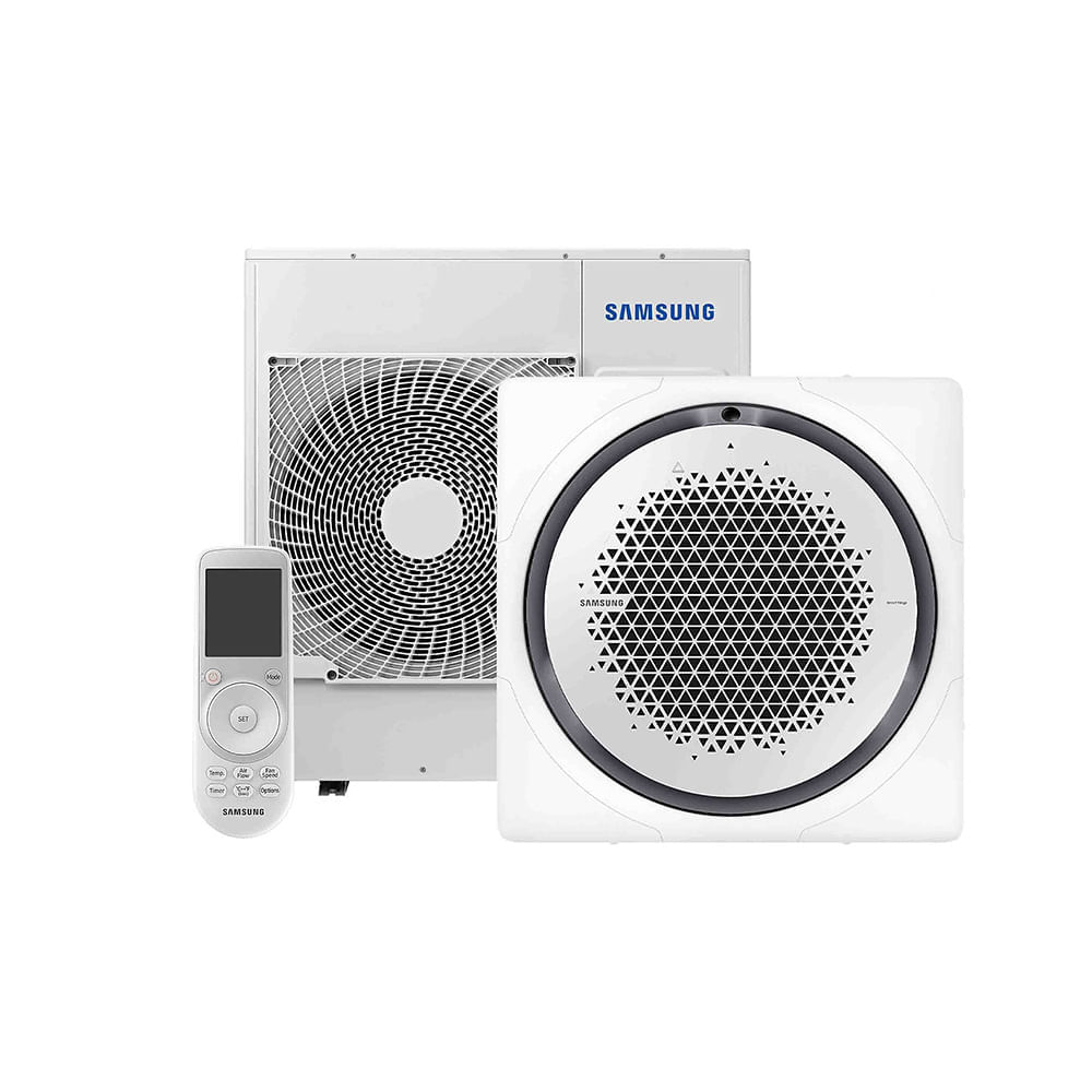 Ar Condicionado Inverter Cassete 360 WindFree com WiFi 36.000 BTUs Quente/Frio 220V
