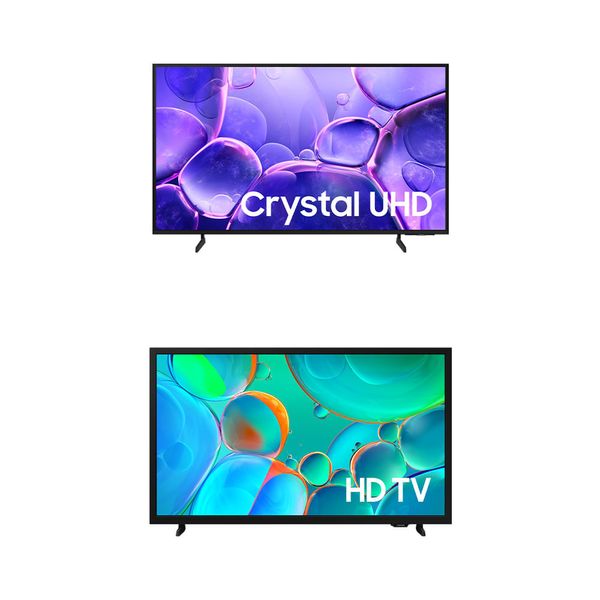 Samsung Smart TV 50" UHD 4K U8100F + Samsung Smart TV 32" HD H5000F Combo