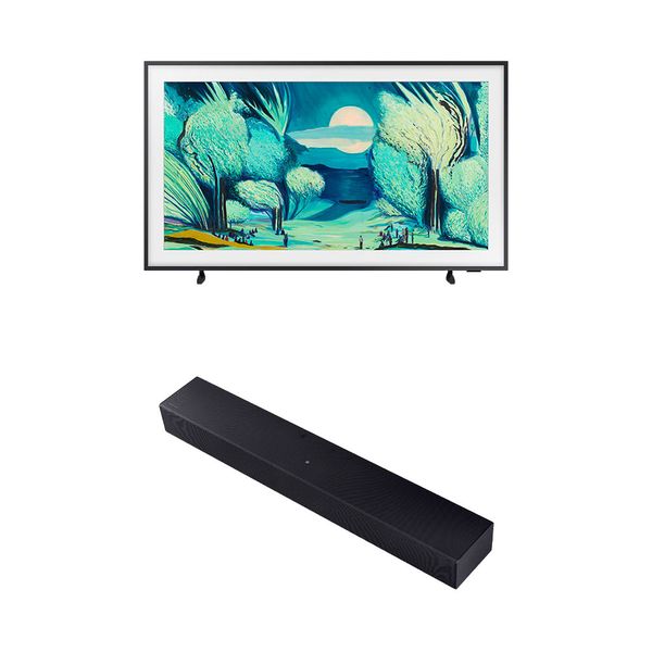 Samsung Vision AI TV 43" The Frame 4K LS03F + Soundbar Samsung HW-B400F Combo