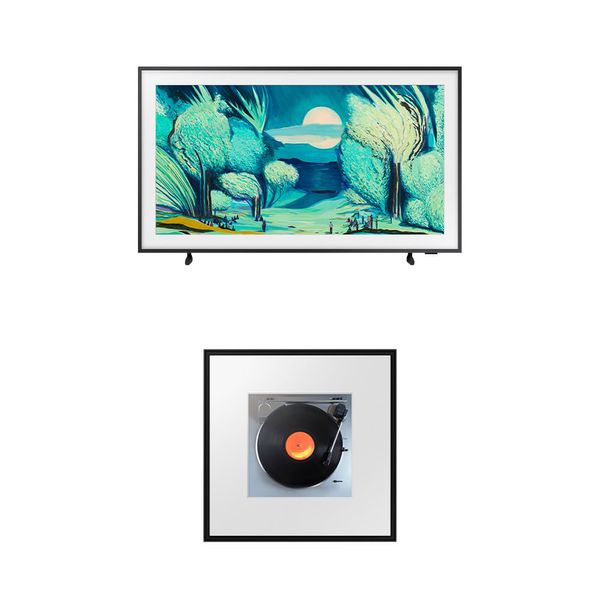 Samsung Vision AI TV 43" The Frame 4K LS03F + Music Frame Samsung LS60D Combo