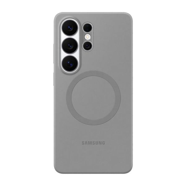 Capa Protetora Silicone Magnética Samsung Galaxy S26 Ultra Cinza