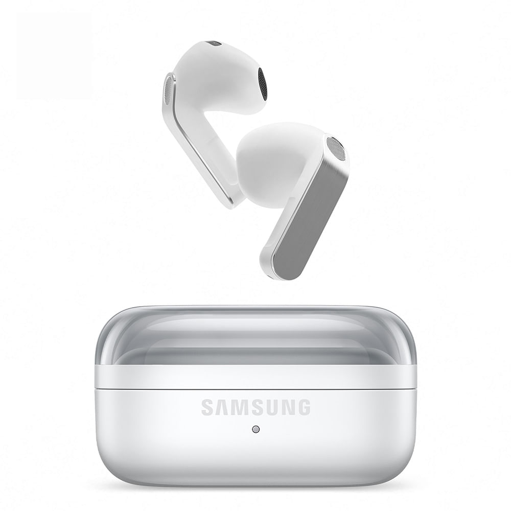 Samsung Galaxy Buds4, Fone de Ouvido sem Fio, Áudio Hi-Fi, Galaxy AI, Gemini Branco