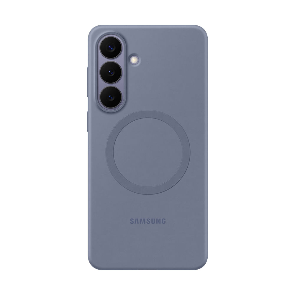Capa Protetora Silicone Magnética Samsung Galaxy S26+ Azul Escuro
