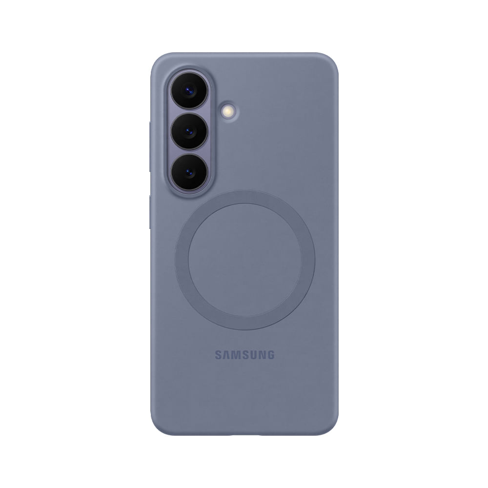Capa Protetora Silicone Magnética Samsung Galaxy S26 Azul Escuro