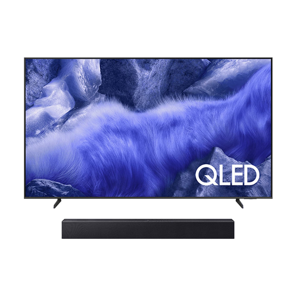 Samsung Vision AI TV 75" QLED 4K QEF1 + Soundbar Samsung HW-B400F Combo