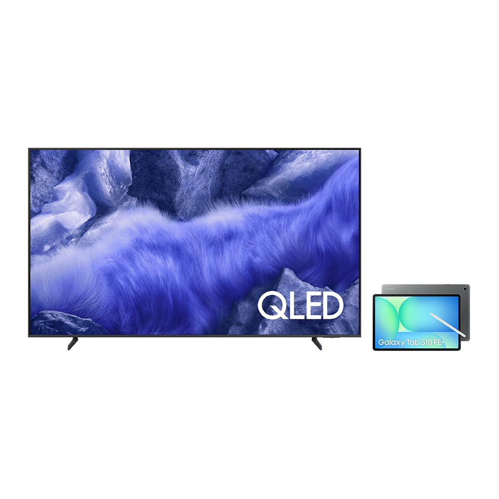Samsung Vision AI TV 75'' QLED 4K QEF1 + Tab S10 FE+ Wifi Combo