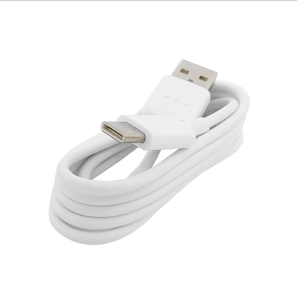 Cabo de dados Samsung USB Tipo C - 80cm Branco Branco