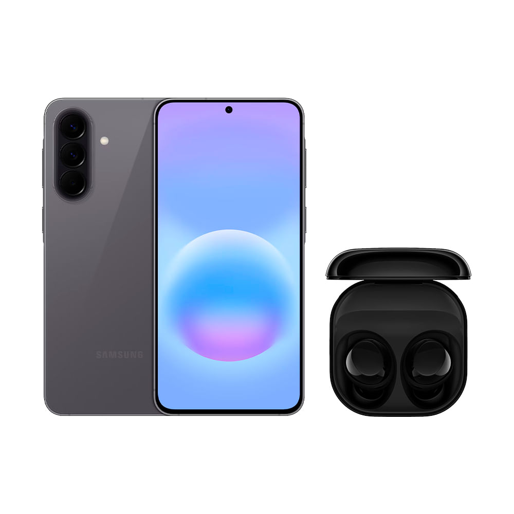 Galaxy A57 5G (256GB) - Cinza + Galaxy Buds Core - Preto Combo