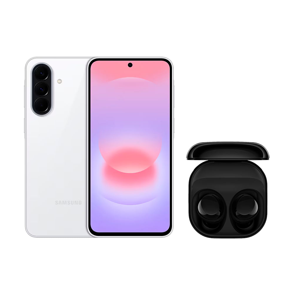 Galaxy A37 5G (256GB) - Branco + Galaxy Buds Core - Preto Combo