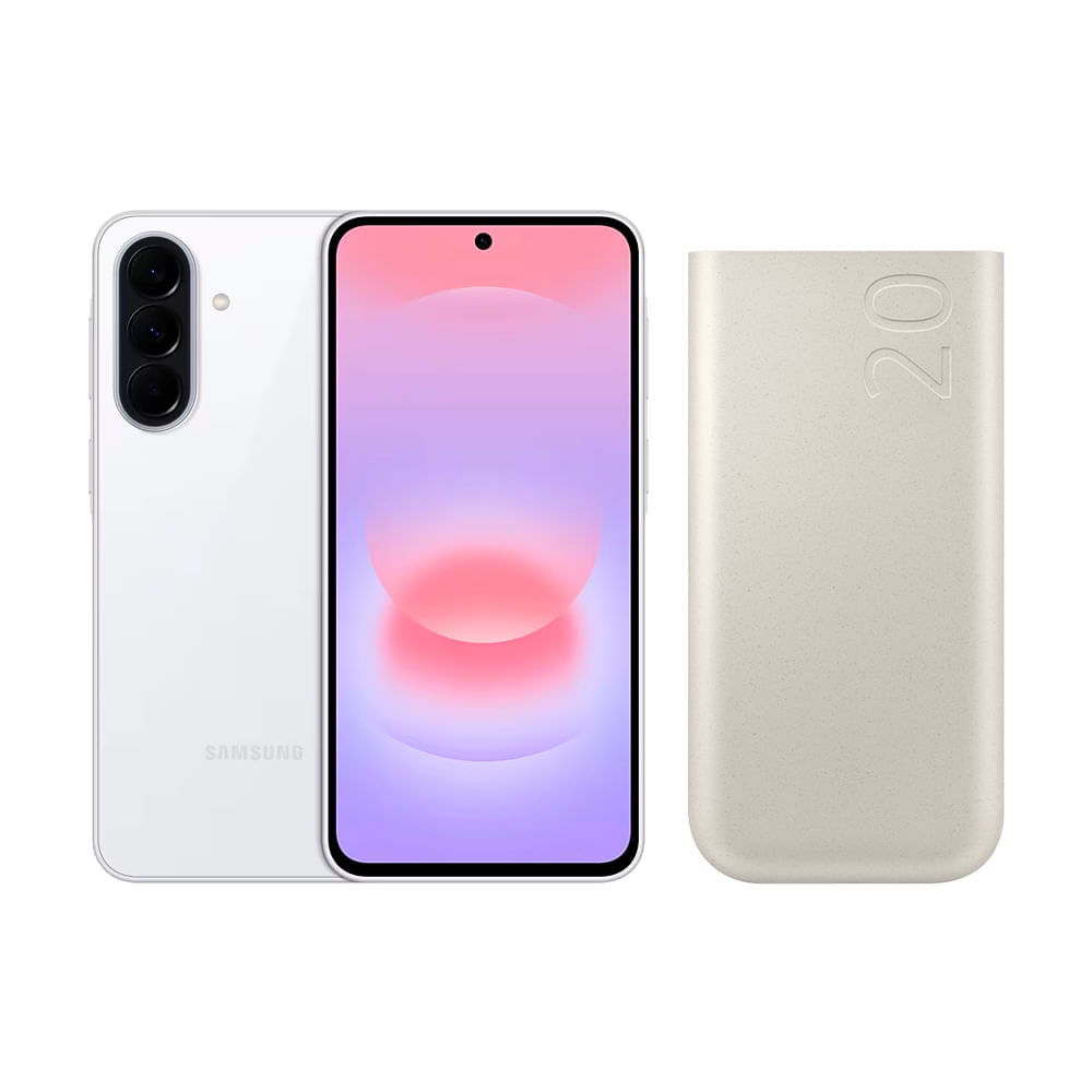 Galaxy A37 5G (256GB) - Branco + Bateria Carregador Combo