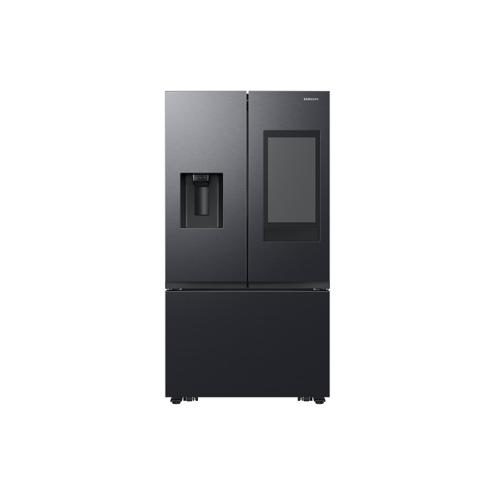 Geladeira Samsung Family Hub French Door Rf27 com Soundbar com Dispenser de Água e Gelo 707l Black Inox 220v